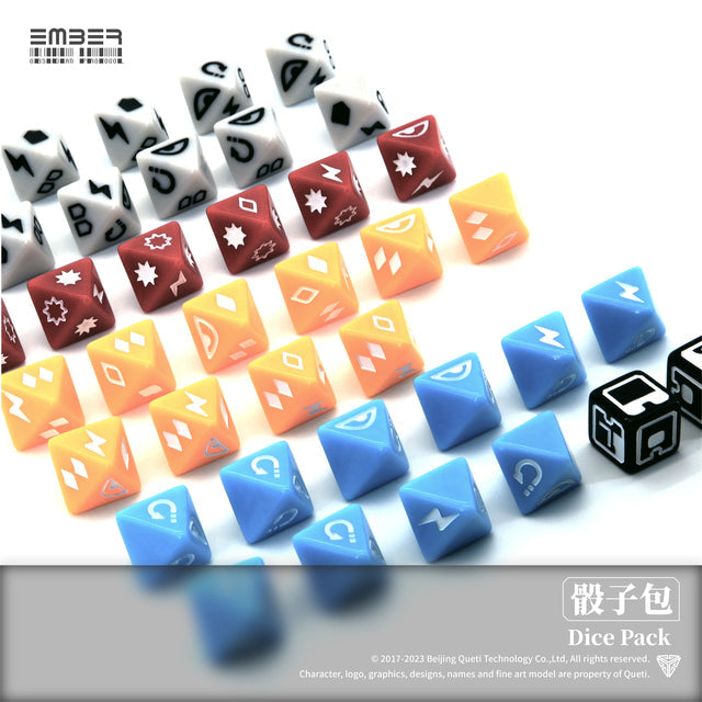 Private: QUETI Obsidian Protocol Dice Pack