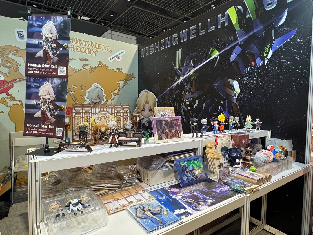 Wishing Well Hobby Shines at AFA Singapore 2024 with Booth E41 Highlights