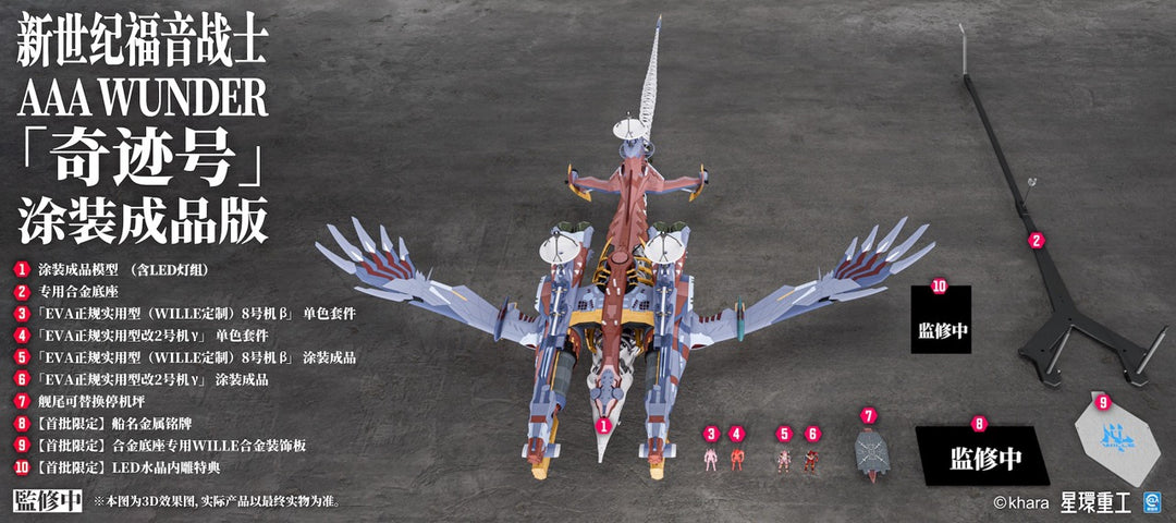 【Pre-order】Planet Ring EVA AAA Wunder Licensed Model Kit (Oct 2026)