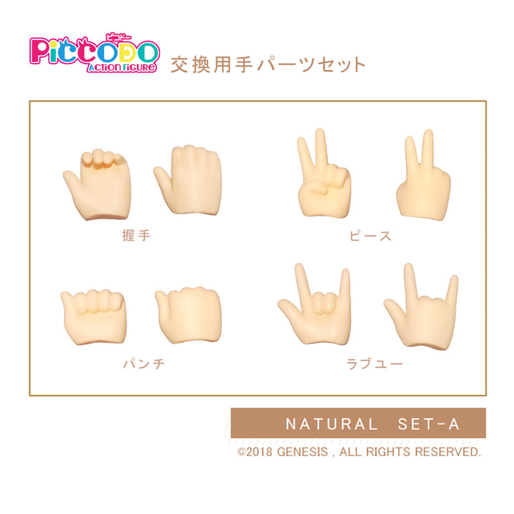 PiCCODO Action Doll BJD Body P9/P10 Replacement Hands Set