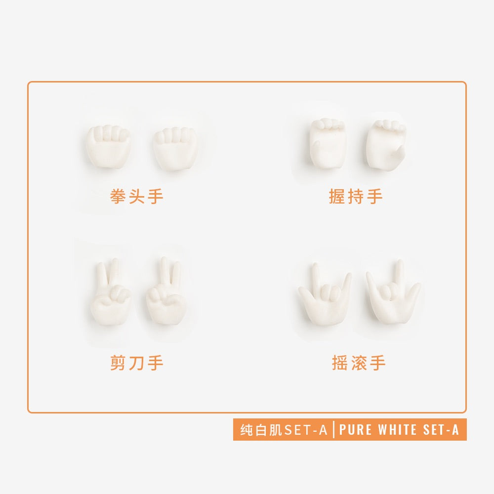 PiCCODO Action Doll BJD Body P8 Replacement Hands Set