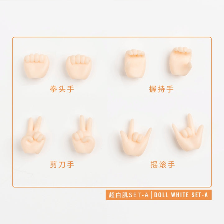 PiCCODO Action Doll BJD Body P8 Replacement Hands Set