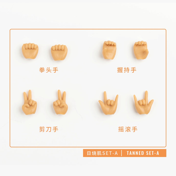 PiCCODO Action Doll BJD Body P8 Replacement Hands Set