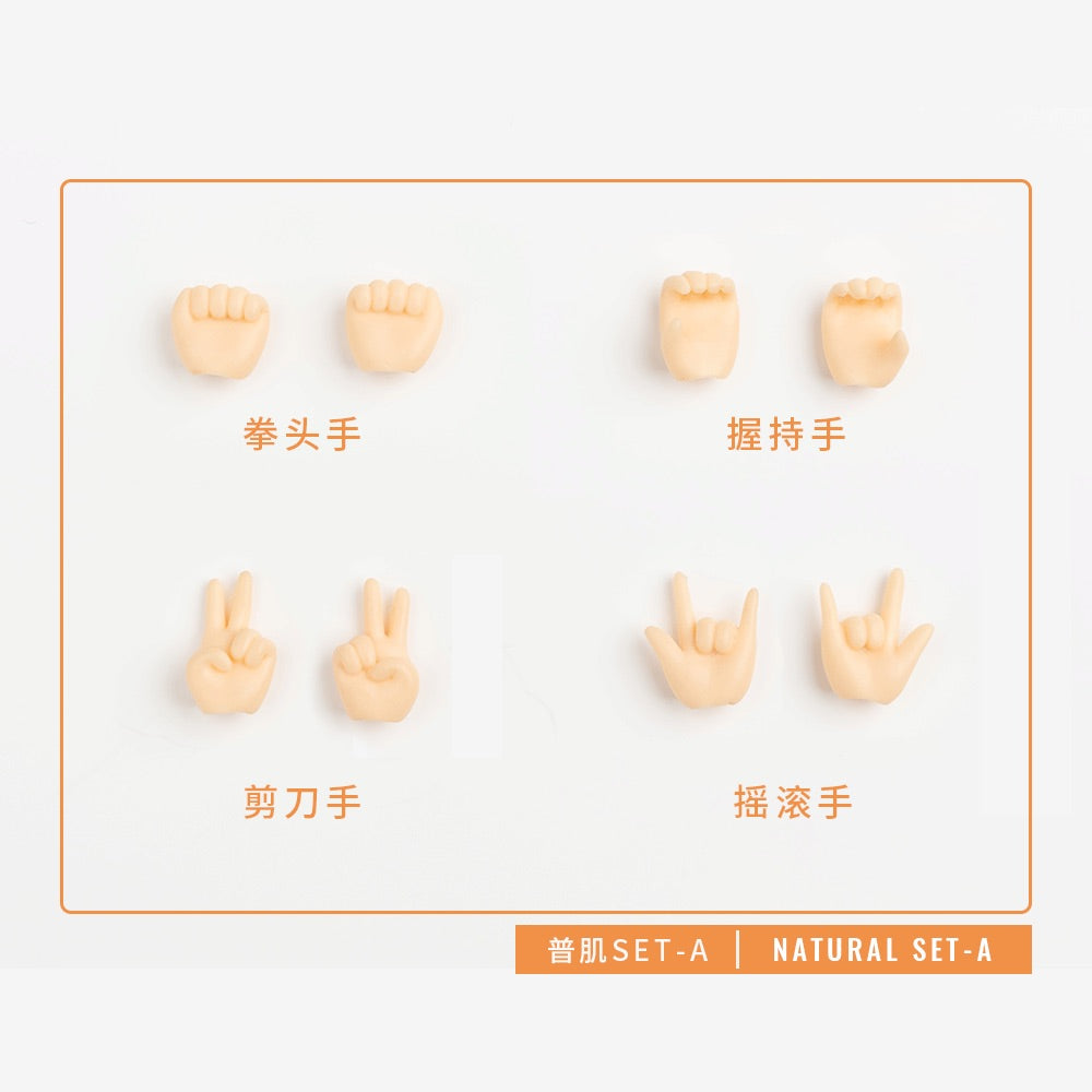 PiCCODO Action Doll BJD Body P8 Replacement Hands Set