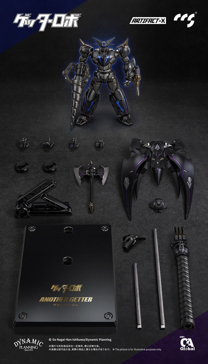 【Pre-order】CCSTOYS ARTIFACT-X ANOTHER GETTER ALLOY ACTION FIGURE (Arrive Jan 2026)