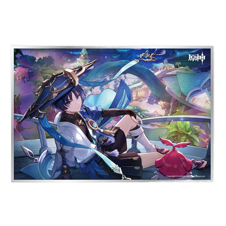 GENSHIN IMPACT Official Themed Series Acrylic Bordered Poster