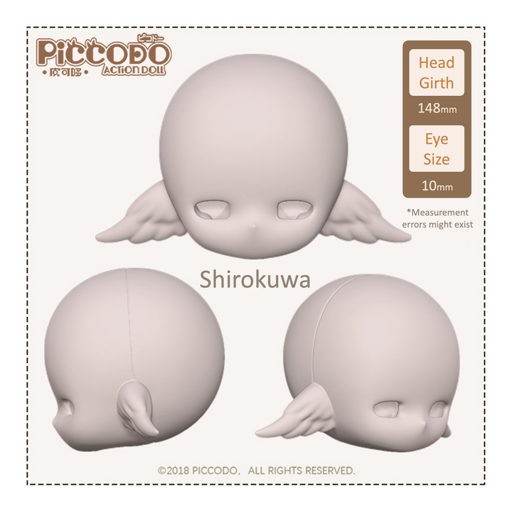 Piccodo【Pre-order】HANEKO Shirokuwa and Haiyou 1/12 Cute Action Doll