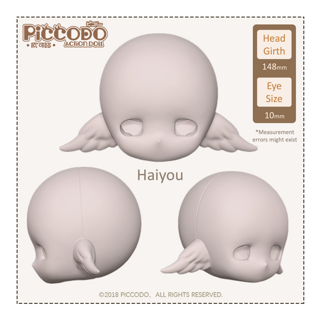 Piccodo【Pre-order】HANEKO Shirokuwa and Haiyou 1/12 Cute Action Doll