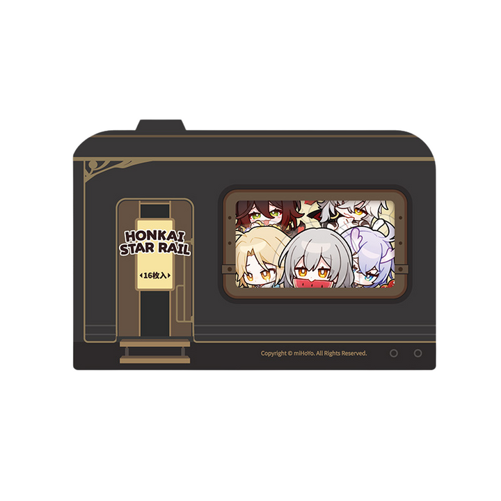 Honkai: Star Rail Pom-Pom Museum Series Emoji Sticker Set