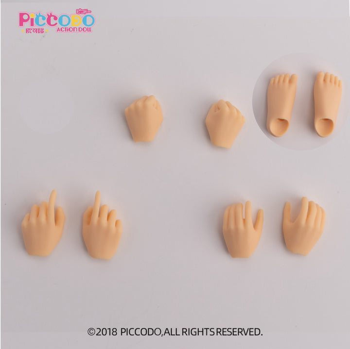 PiCCODO Action Doll BJD Body P20 Replacement Hands Set