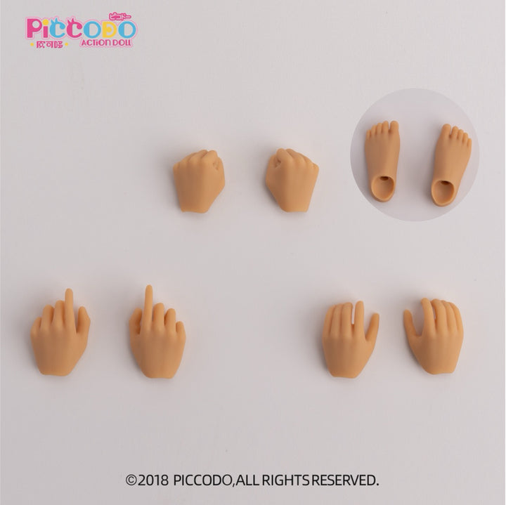 PiCCODO Action Doll BJD Body P20 Replacement Hands Set