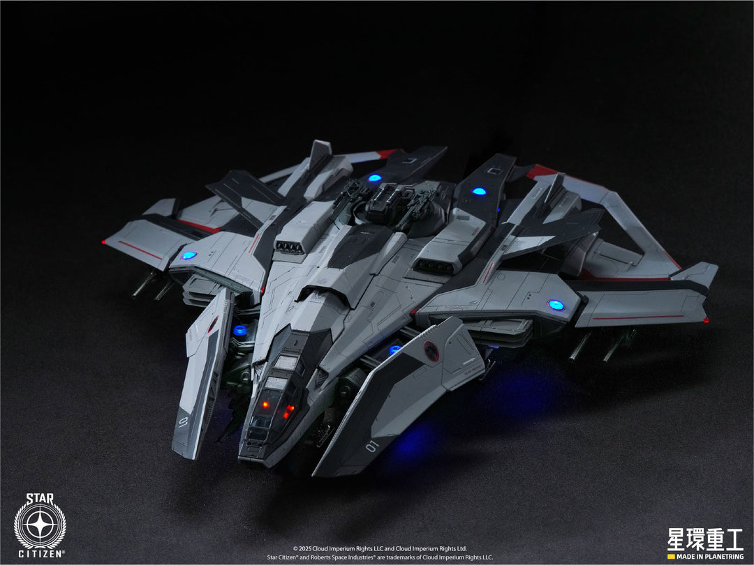 【Pre-order】Star Citizen 1/100 F8C Lightning Plastic Pre-built Model (Est arrive June 2026)