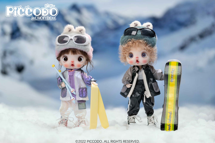 PiCCODO Ski Suit and Accessory for 1/12 doll