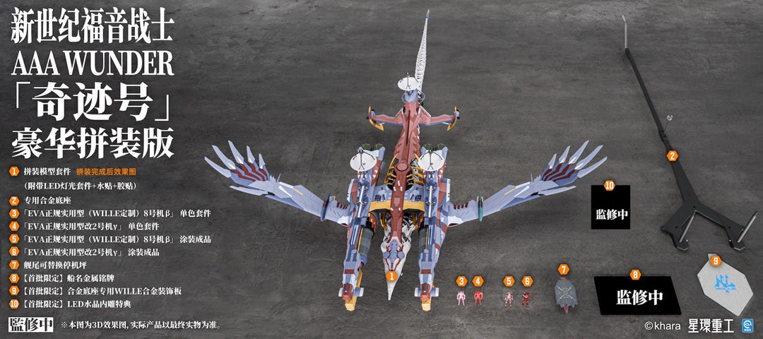 【Pre-order】Planet Ring EVA AAA Wunder Licensed Model Kit (Oct 2026)