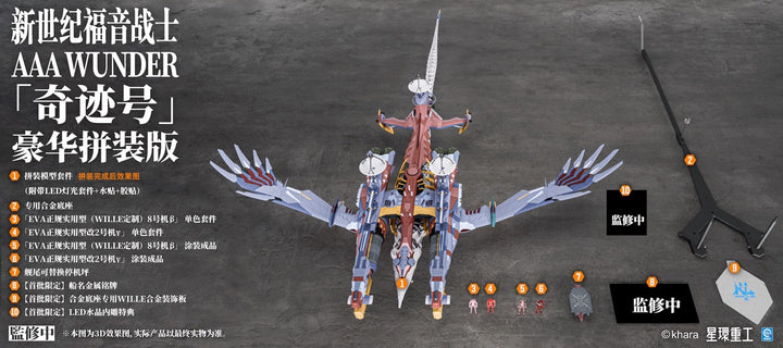 【Pre-order】Planet Ring EVA AAA Wunder Licensed Model Kit (Oct 2026)